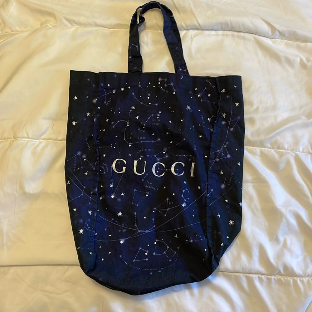 Gucci fabric tote